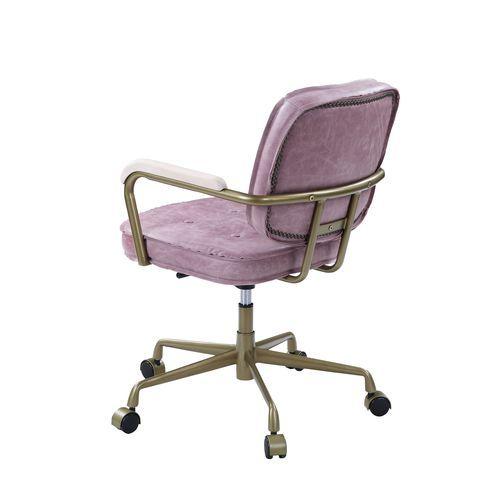 

                    
Acme Furniture Siecross Office Chair Pink Top grain leather Purchase 
