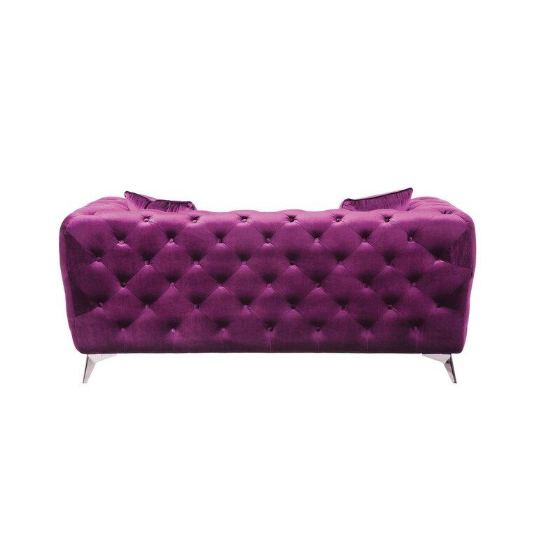 

    
Acme Furniture Atronia Loveseat Purple 54906
