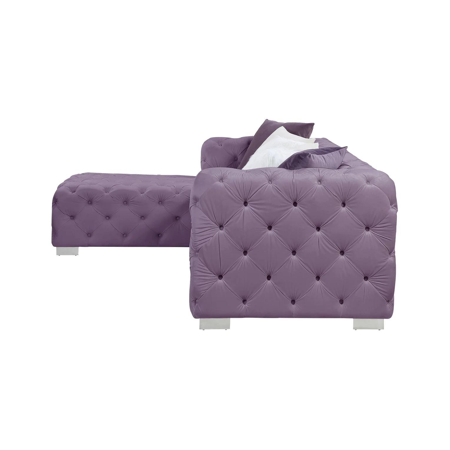 

    
LV00389-2pcs Acme Furniture Sectional Sofa
