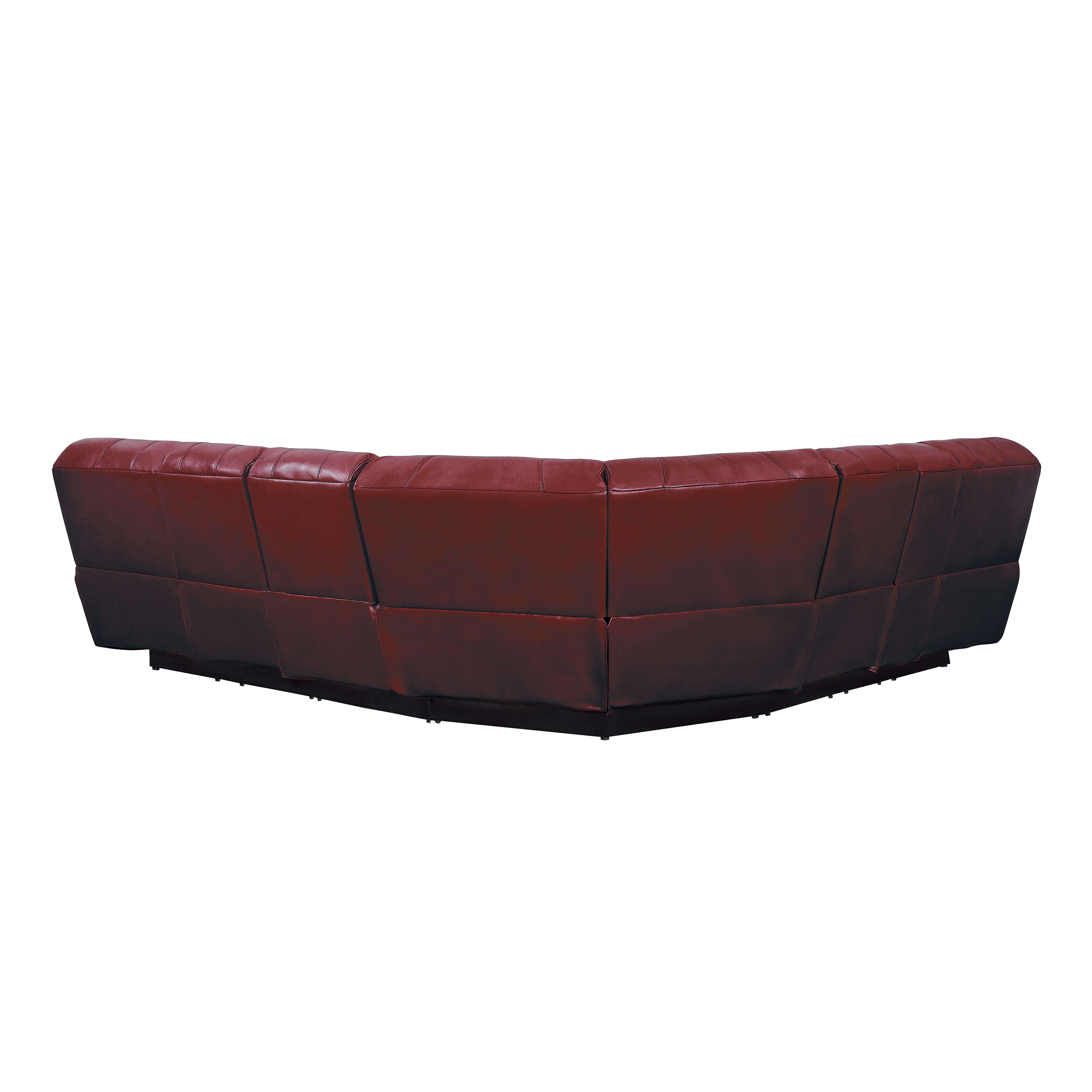 

                    
Homelegance 8480RED*4SCPD Pecos Power Reclining Sectional Red Faux Leather Purchase 
