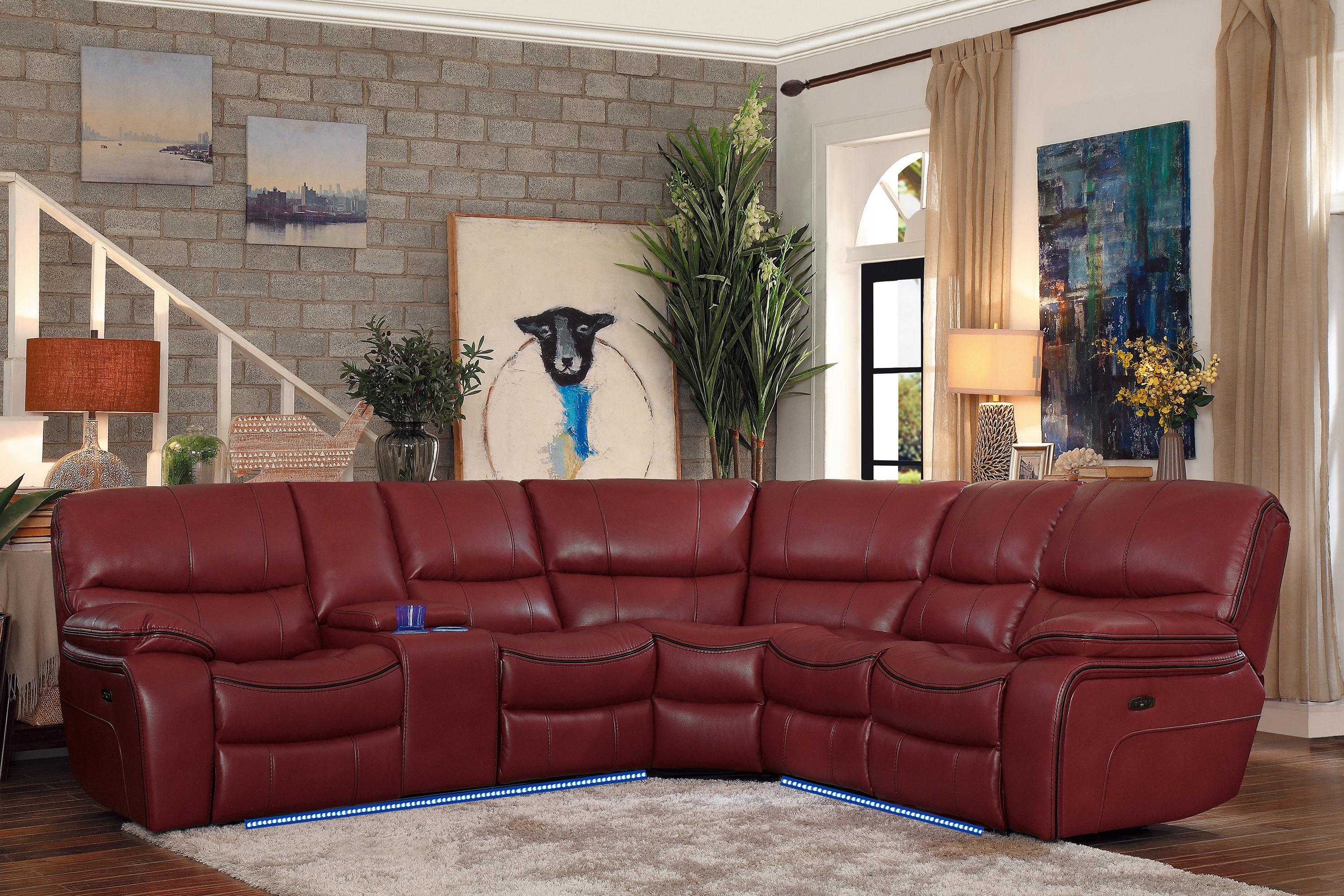 

                    
Homelegance 8480RED-CR Pecos Corner Seat Red Faux Leather Purchase 
