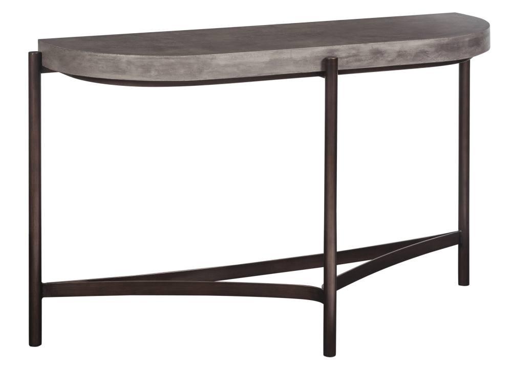 

    
Modern Console Table with Concrete Top LYON by Modus Furniture
