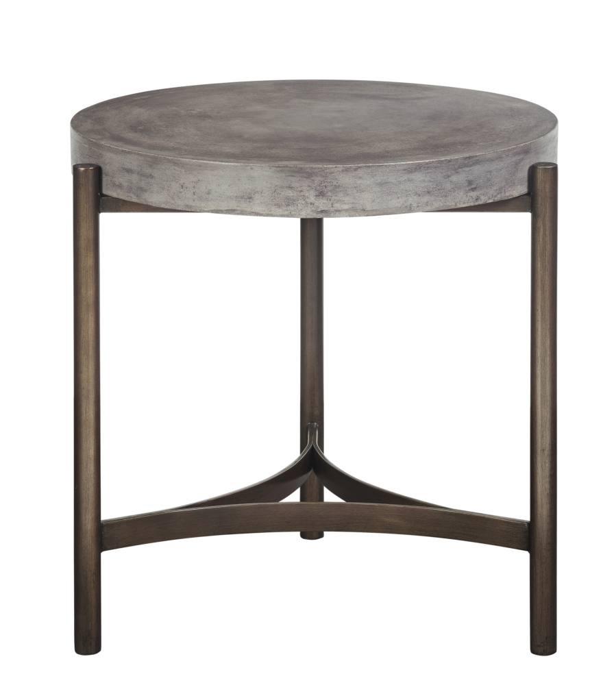

    
Modus Furniture LYON End Table Stone A89422
