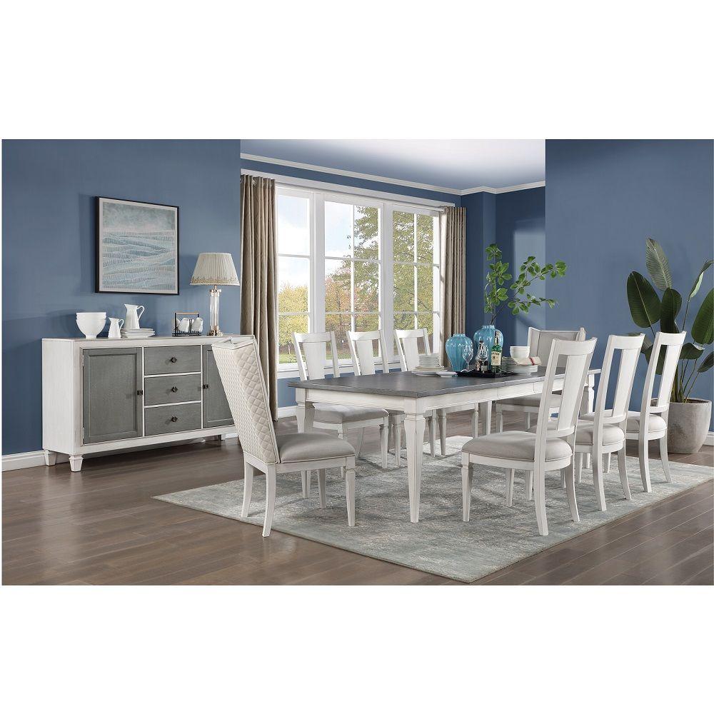 

    
DN02273-T Modern Rustic Gray Wood Dining Table Acme Katia DN02273-T
