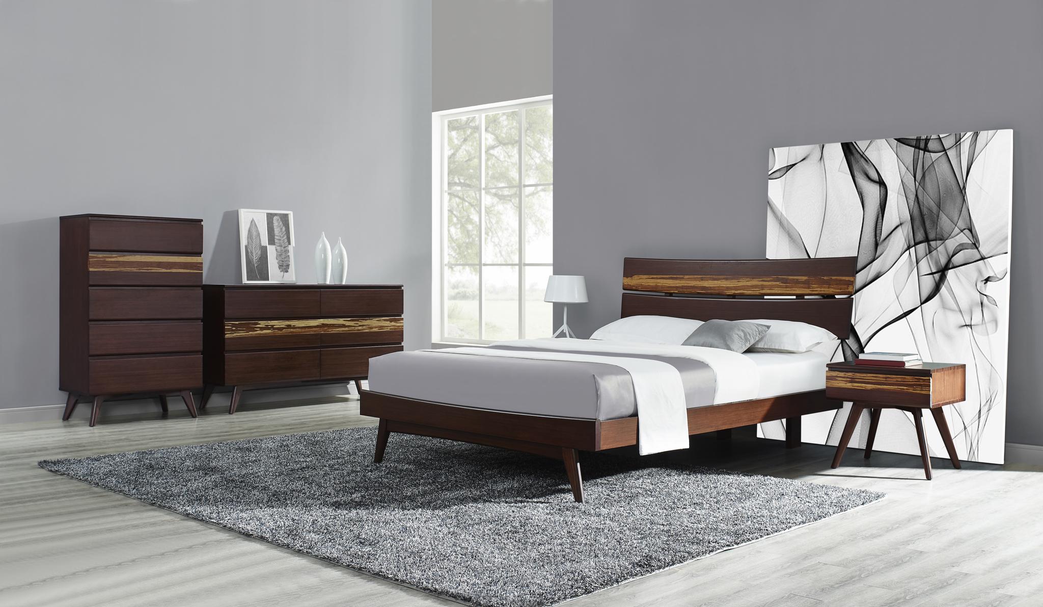 

    
 Order  Bamboo King Platform Bed Sable Modern Azara by Greenington
