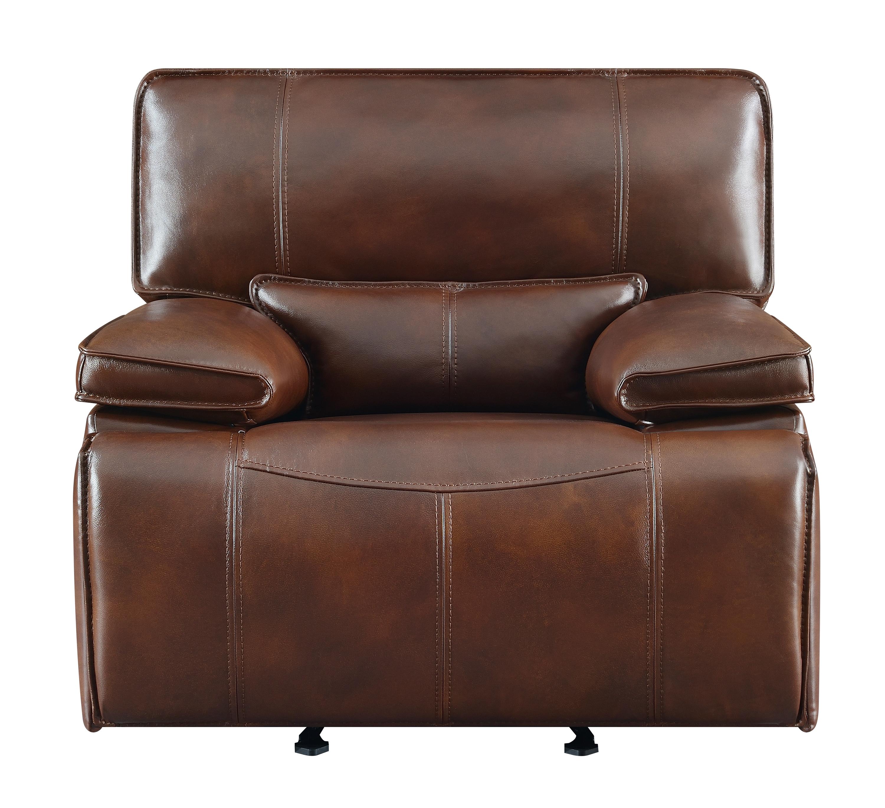 

    
610411P-S3 Modern Saddle Brown Top Grain Leather Match Power Living Room Set 3pcs Coaster 610411P-S3 Southwick
