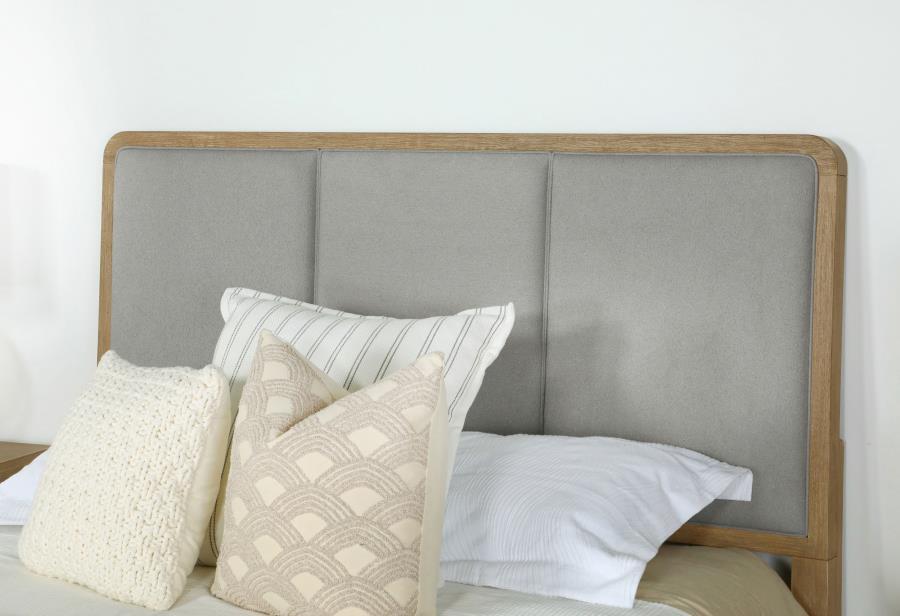 

    
224301Q-5PCS Modern Sand Wash/Gray Solid Wood Queen Panel Bedroom Set 5PCS Coaster Arini 224301Q
