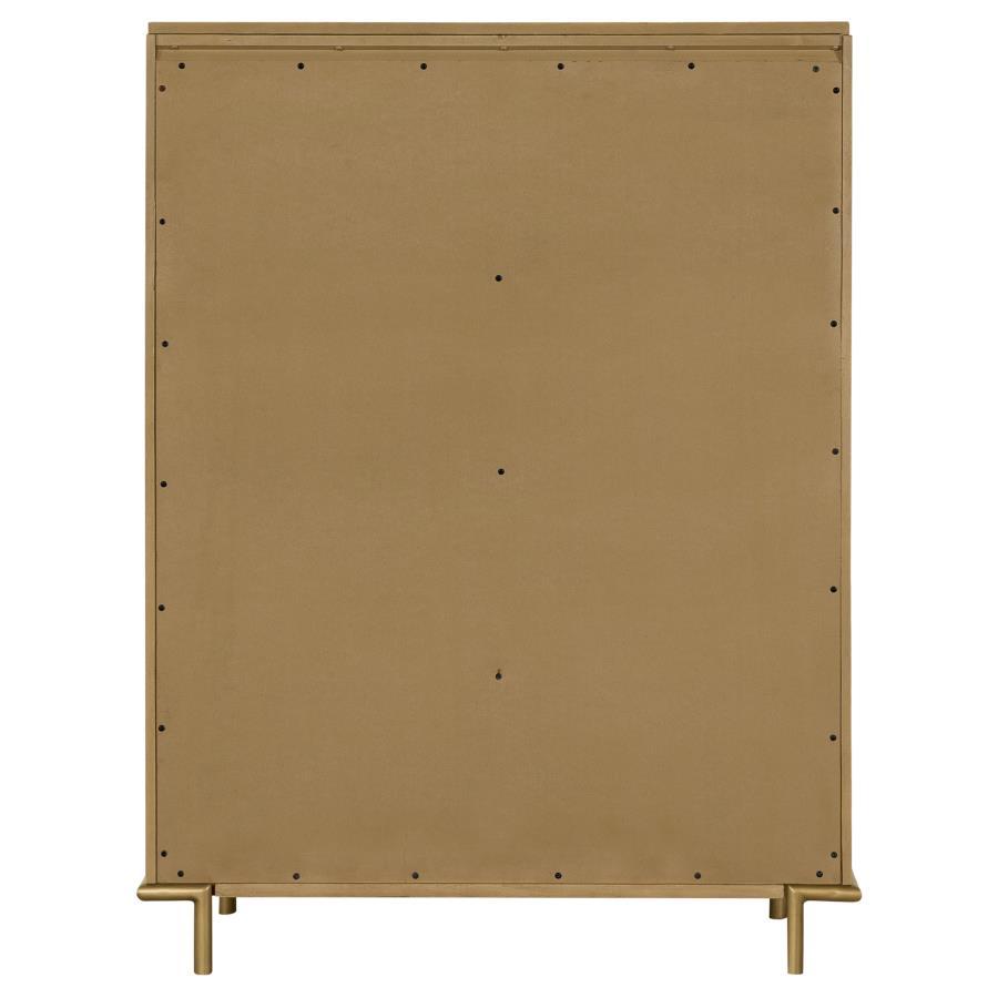 

    
 Shop  Modern Sand Wash Solid Wood Queen Panel Bedroom Set 6PCS Coaster Arini 224300Q
