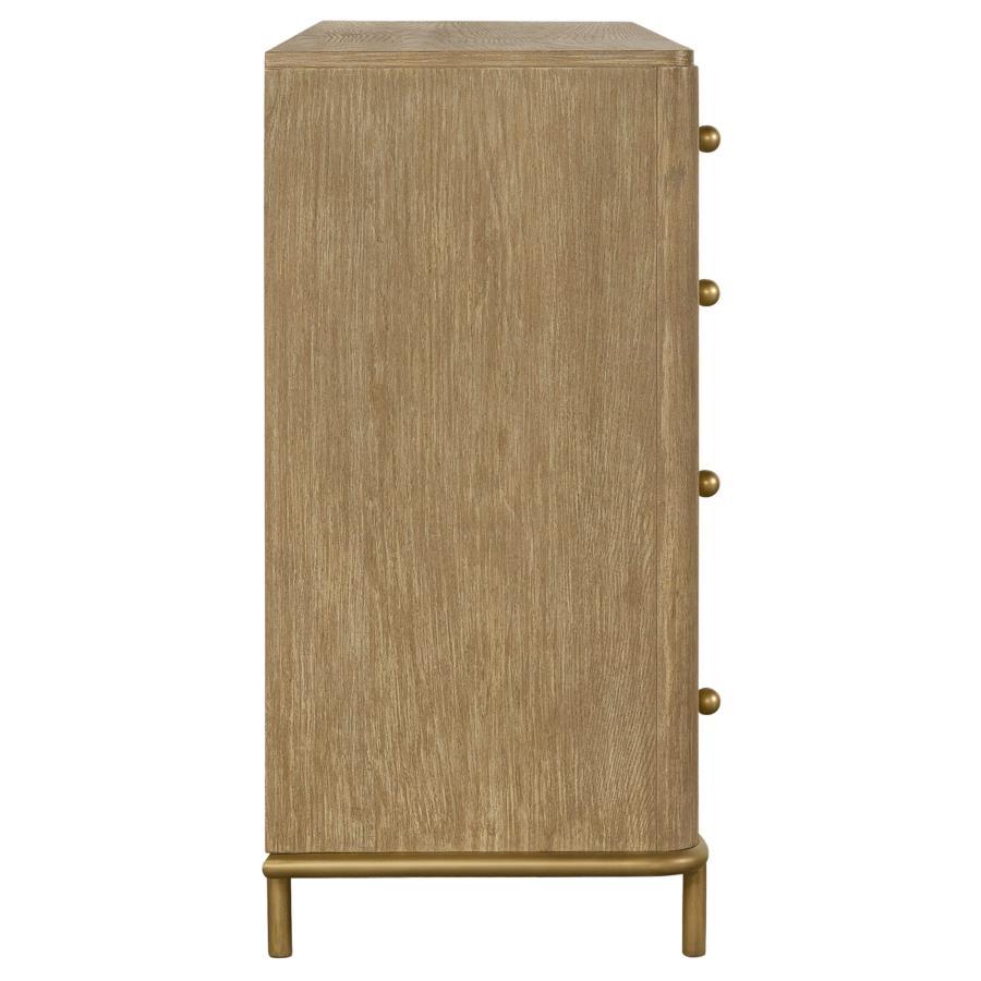 

    
 Order  Modern Sand Wash Wood Dresser With Mirror 2PCS Coaster Arini 224303
