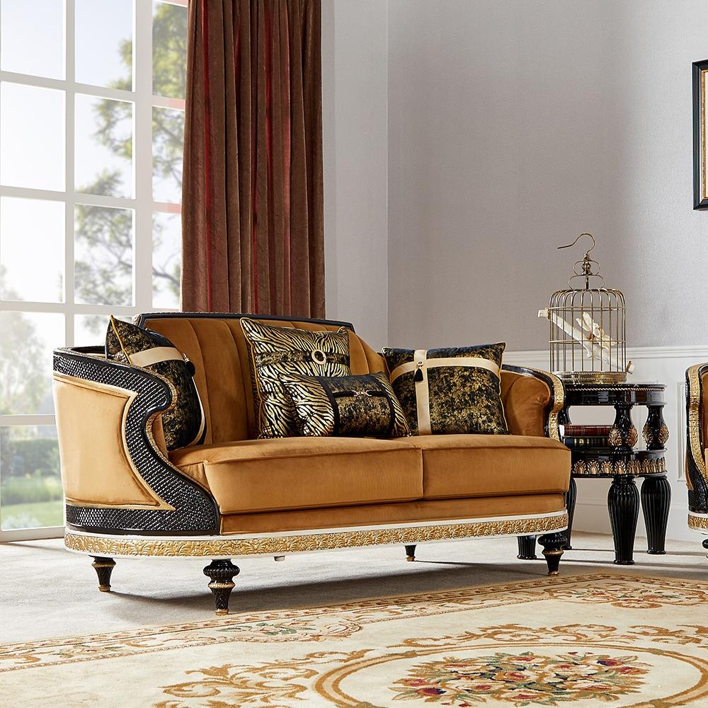 

                    
Homey Design Furniture HD-23936 Sofa Set Sand Fabric Purchase 
