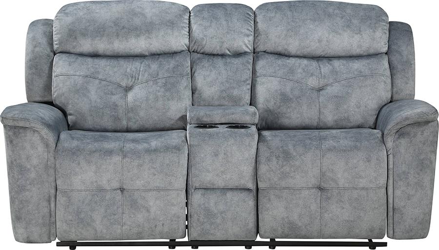 

    
 Order  Modern Silver Gray Fabric Sofa + Loveseat + Chair by Acme Mariana 55030-3pcs
