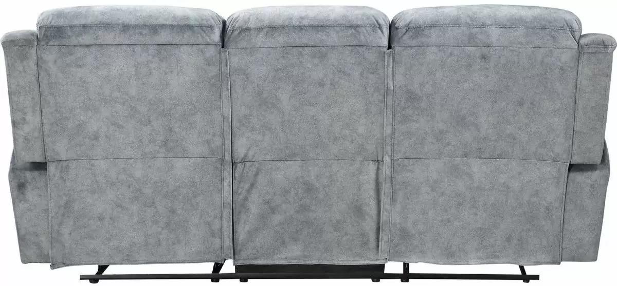 

    
 Photo  Modern Silver Gray Fabric Sofa + Loveseat + Chair by Acme Mariana 55030-3pcs
