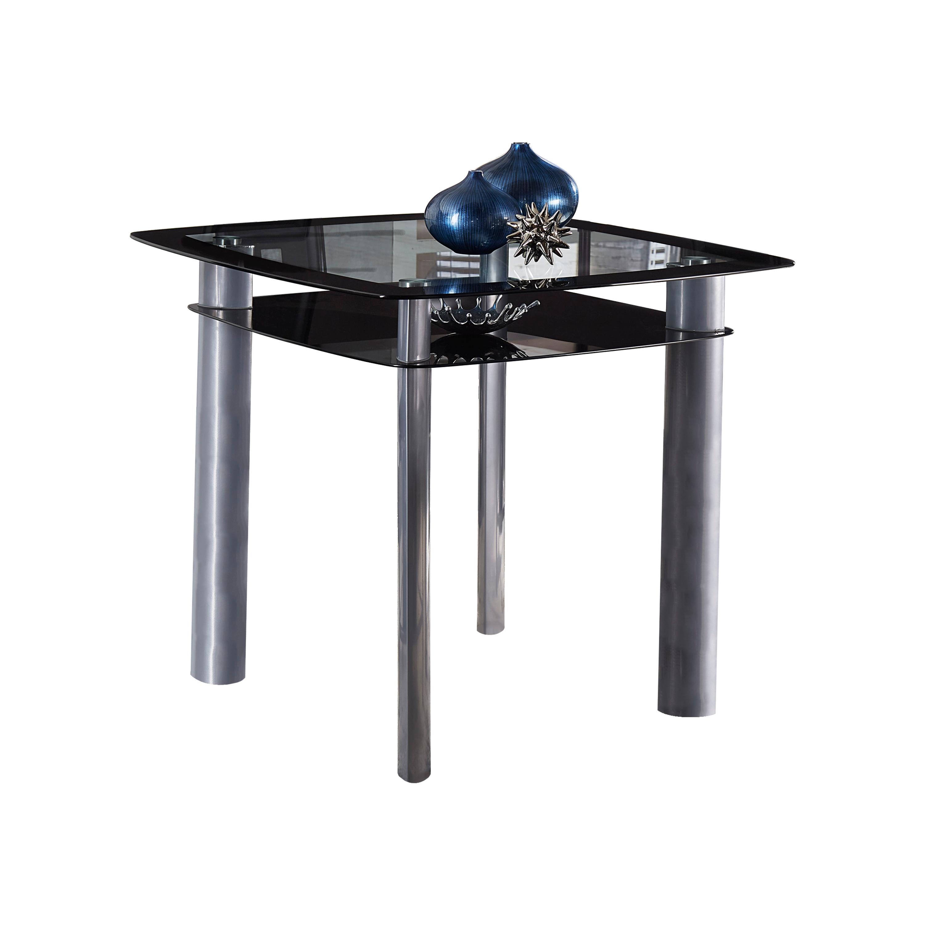 Modern Counter Height Table 5532-36* Sona 5532-36* in Silver 