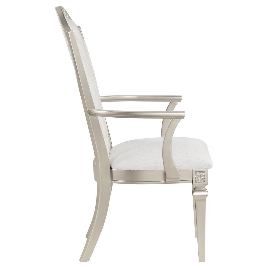 

    
Modern Silver Oak Wood Arm Chair Set 2PCS Coaster Evangeline 107553
