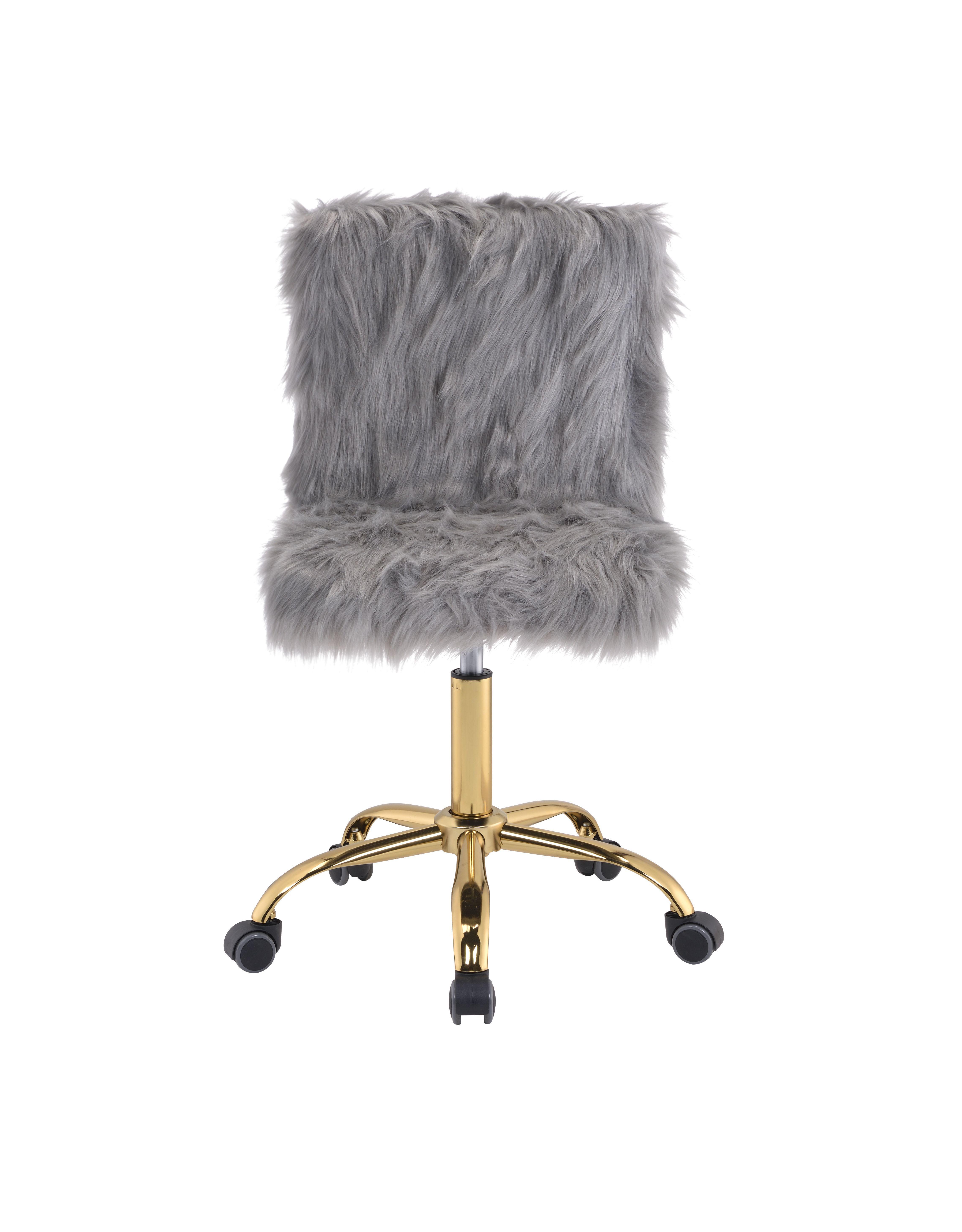 

                    
Buy Modern Smoky Mirrored & Champagne Writing Desk + Bookshelf + Chair by Acme Critter 92981-3pcs

