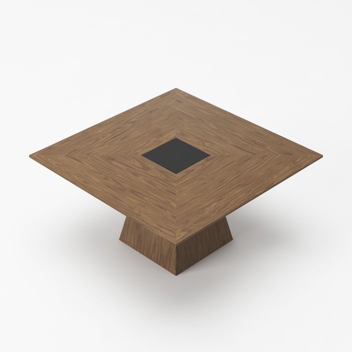 

    
Modern Square Walnut Dining Table + 4 Chairs  by VIG Modrest Cora
