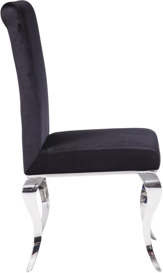 

    
Modern Steel & Black 2x Side Chairs by Acme Fabiola 62072-2pcs
