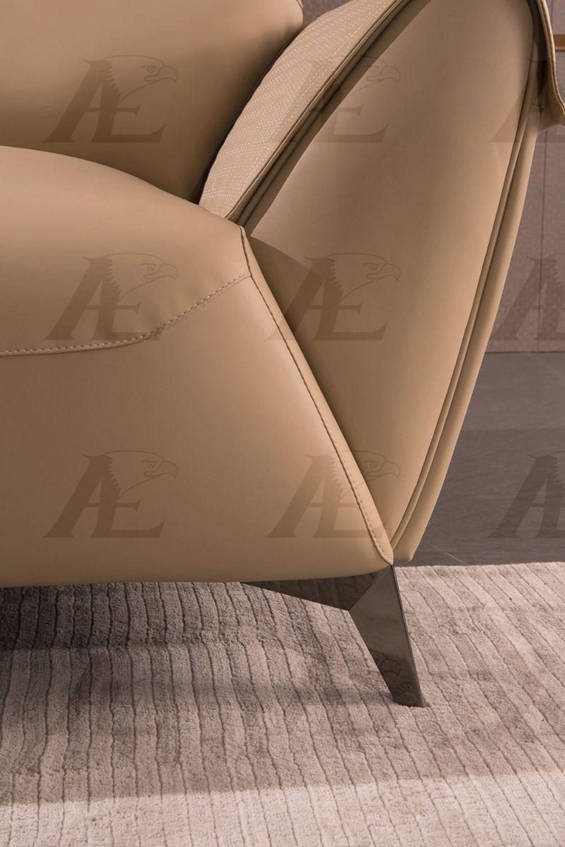 

    
AE618 TAN SET 3PC TAN Microfiber Leather Sofa Set AE618 TAN SET 3PC American Eagle Modern
