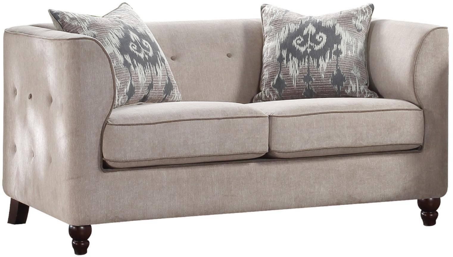 

    
Modern Tan Velvet Sofa by Acme Cyndi 52055
