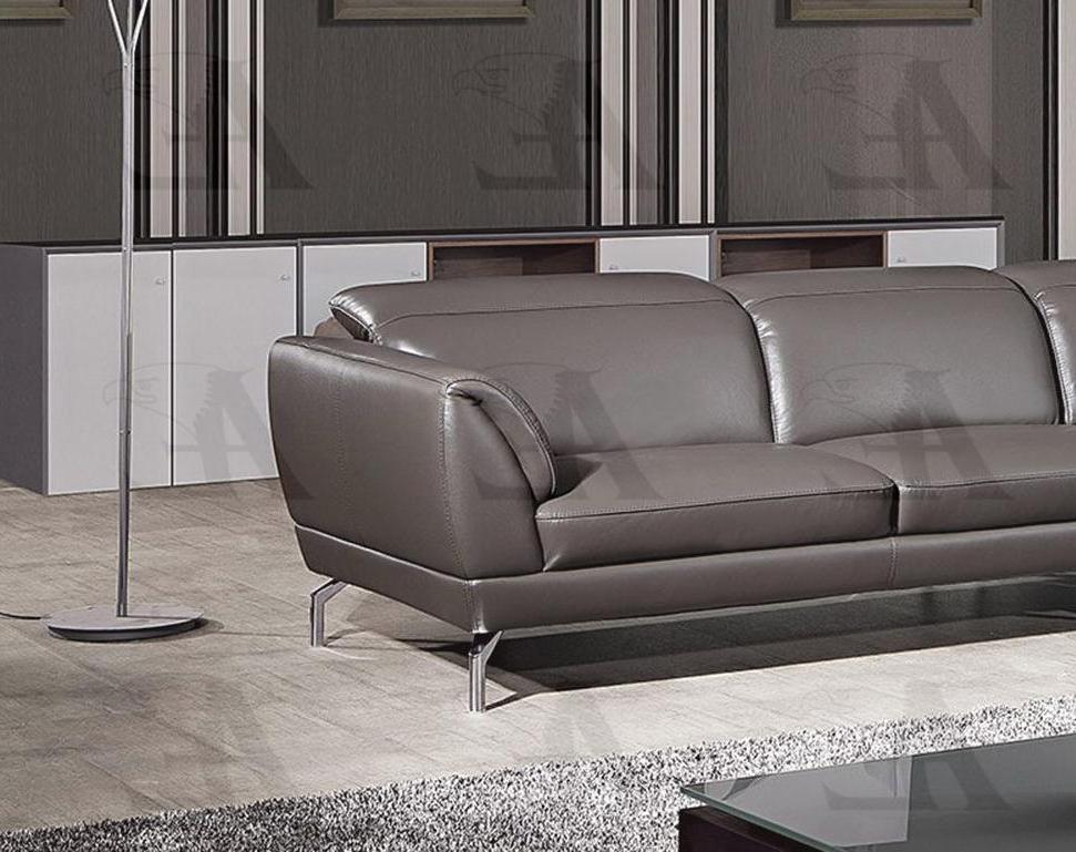 

                    
American Eagle Furniture EK-L023-TPE Sectional Sofa Taupe Italian Leather Purchase 
