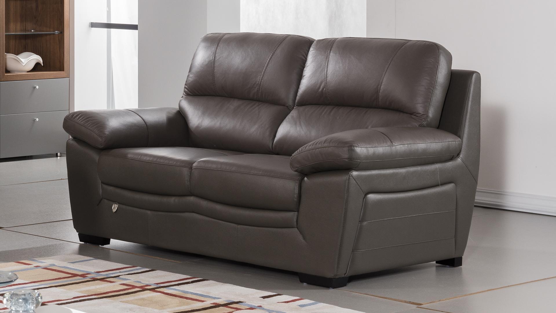 

                    
American Eagle Furniture EK045-TPE Sofa Set Taupe Italian Leather Purchase 
