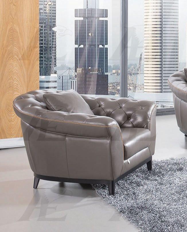 

                    
Buy Taupe Italian Top Grain Leather Sofa Set 3 Pcs EK093-TPE American Eagle Modern

