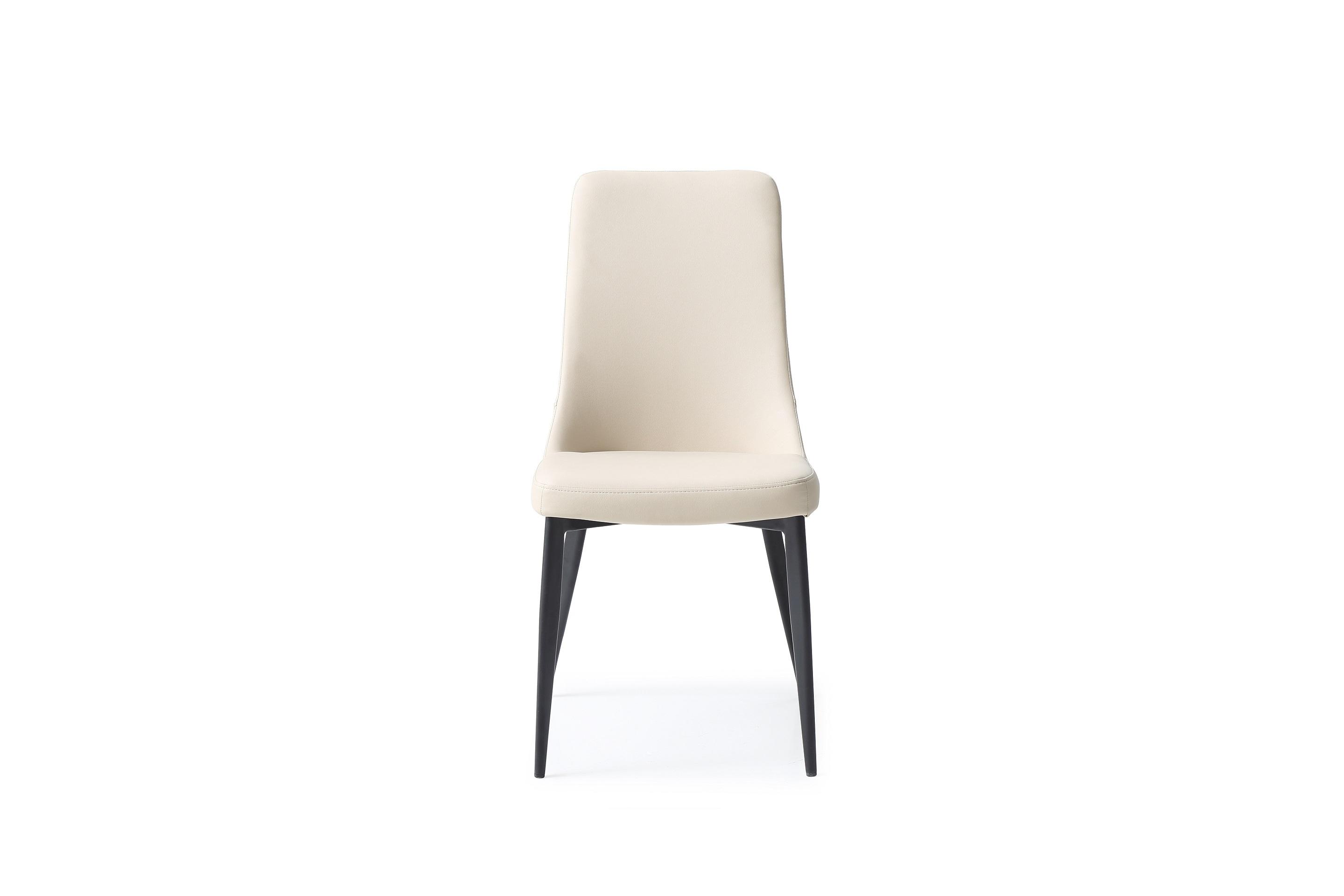 

    
Modern Taupe Leather Dining Chair Set 2pcs WhiteLine DC1472-TAU Luca
