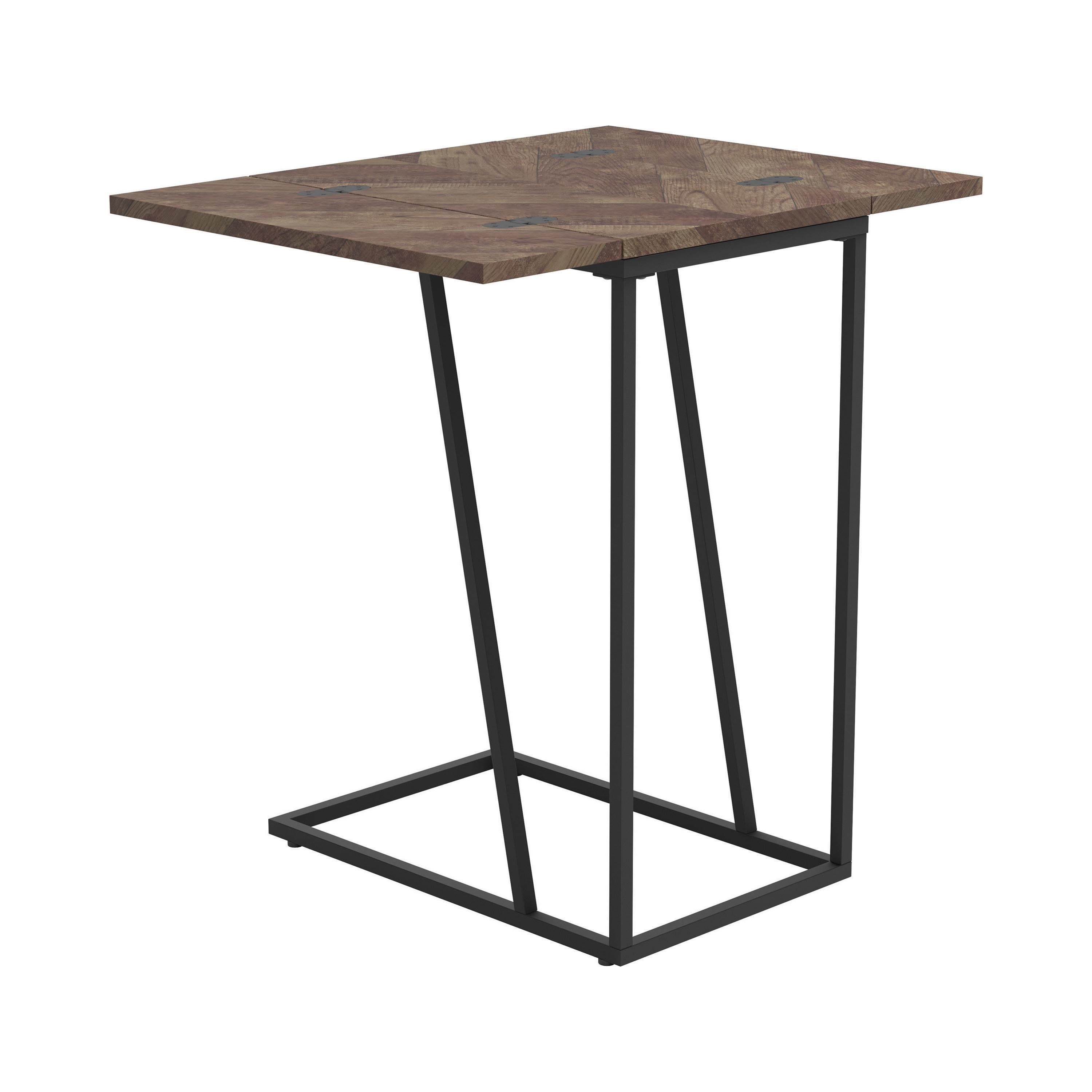 

    
Modern Tobacco Finish Wood & Metal Expandable Accent Table Coaster 931157
