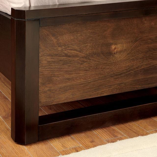 

    
Furniture of America Corsica California King Panel Bed CM7608-CK Panel Bed Oak/Tobacco CM7608-CK

