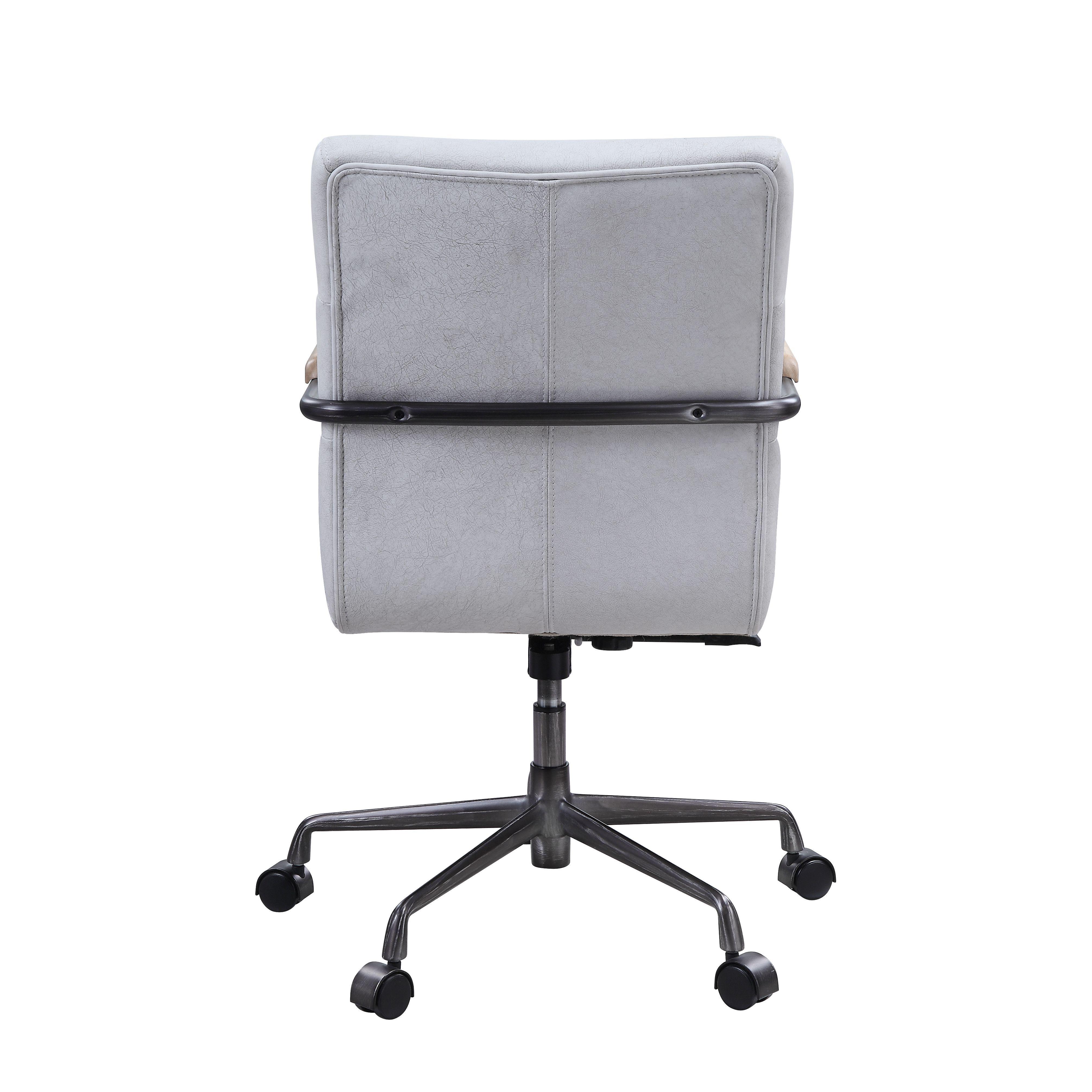 

                    
Acme Furniture Halcyon Office Chair Vintage White Top grain leather Purchase 
