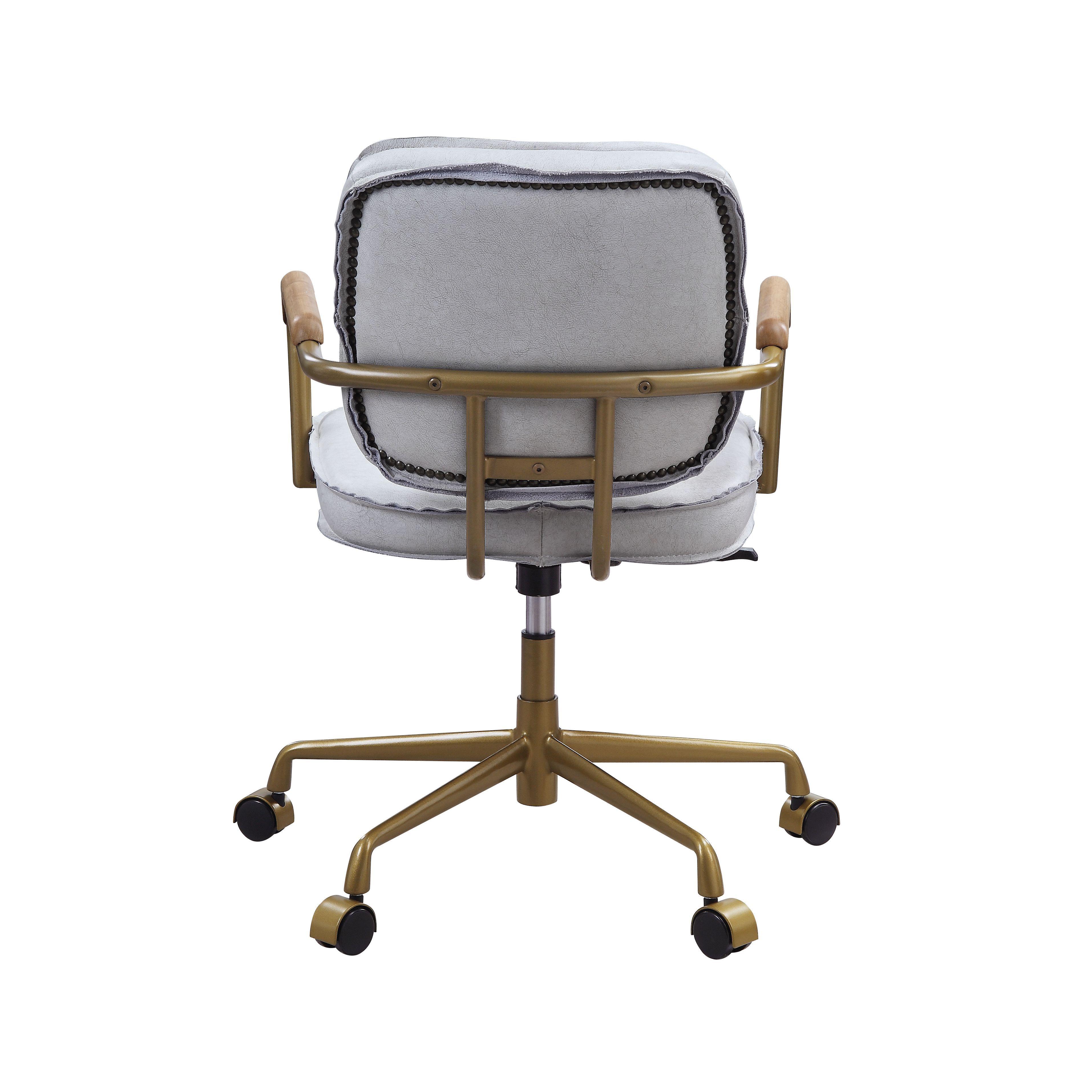 

                    
Acme Furniture Siecross Office Chair Vintage White Top grain leather Purchase 
