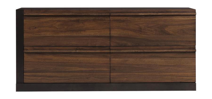 

    
Modern Walnut Asian Hardwood Dresser Coaster 224283 Azalia
