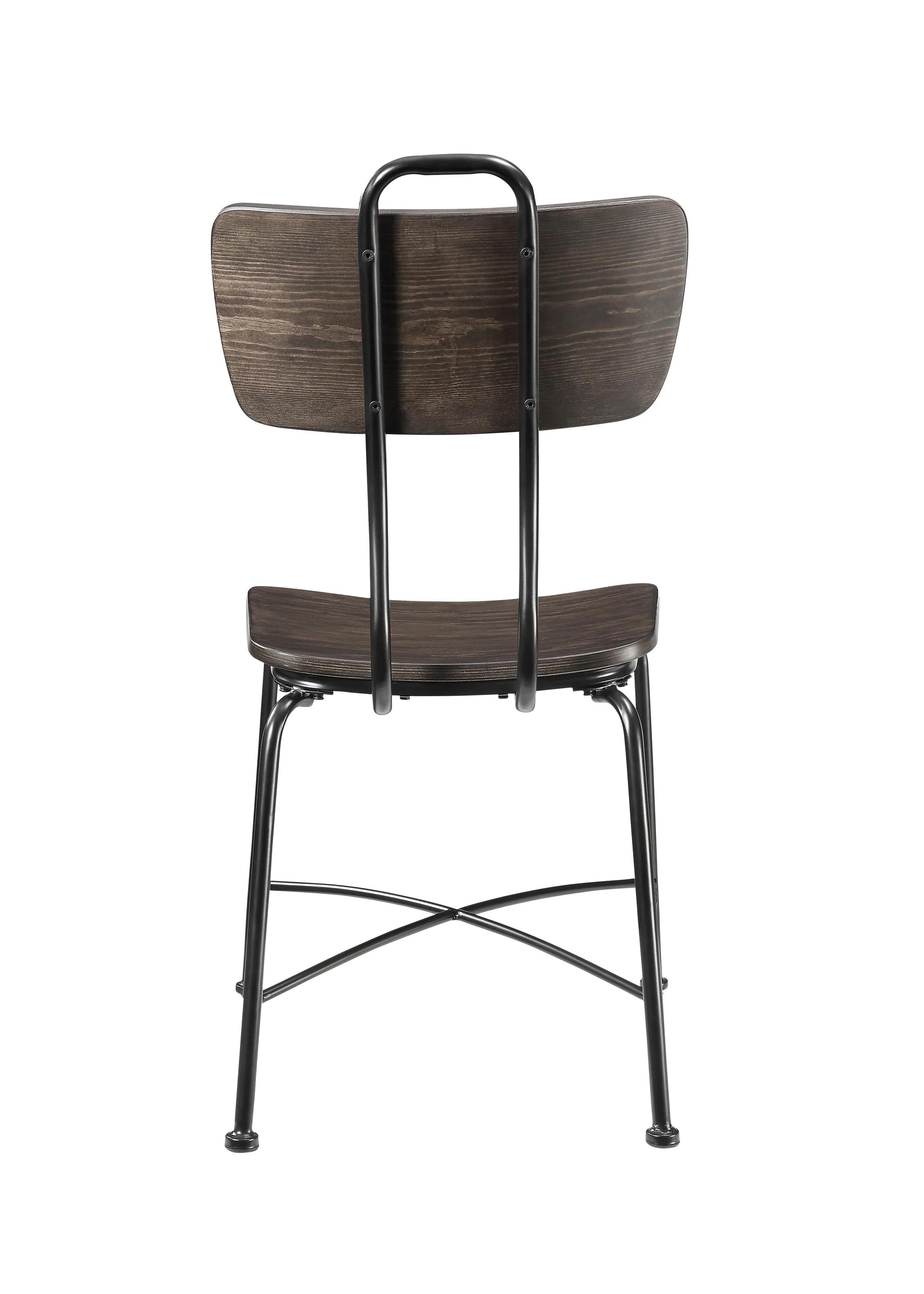 

    
Acme Furniture Garron Side Chair Set Walnut 70737-2pcs
