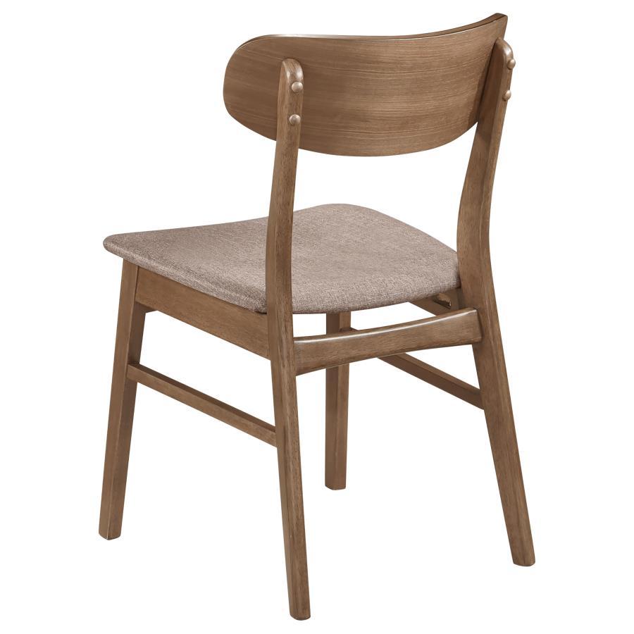 

    
Modern Walnut/Brown Wood Dining Side Chair Set 2PCS Coaster Dortch 108462
