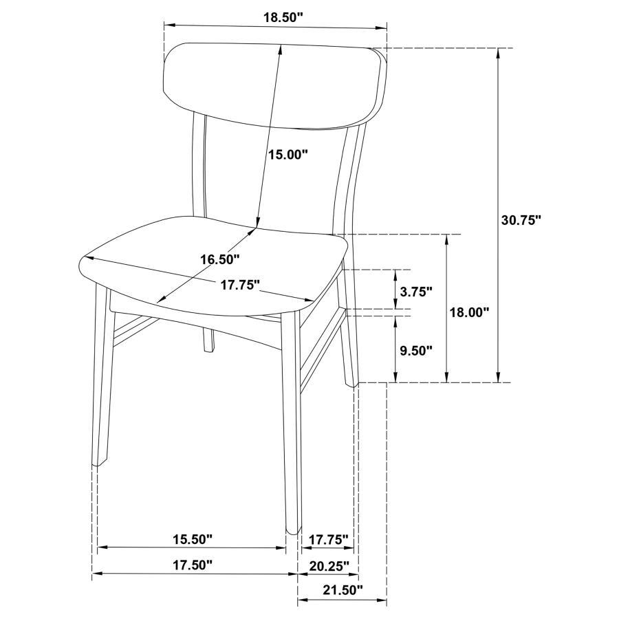 

    
Coaster Dortch Dining Side Chair Set 2PCS 108462-SC-2PCS Side Chair Set Walnut/Brown 108462-SC-2PCS
