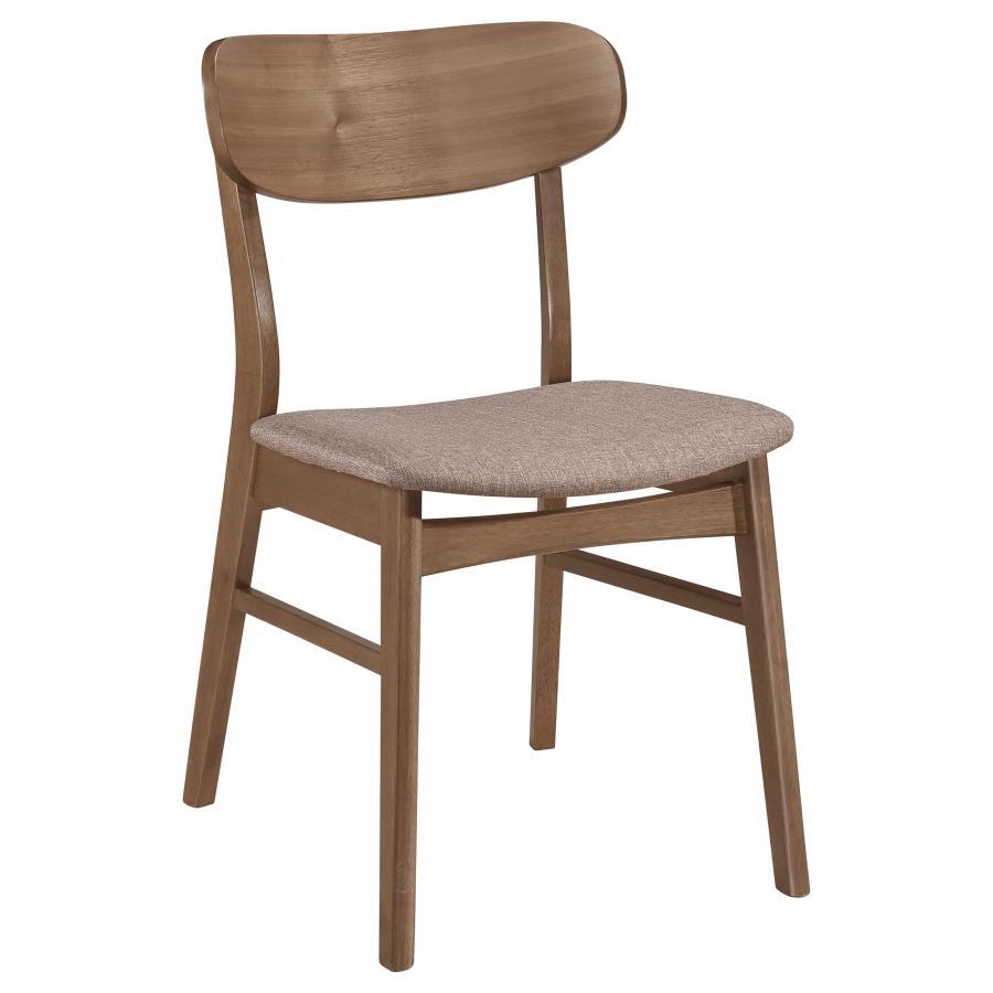 

                    
Buy Modern Walnut/Brown Wood Dining Side Chair Set 2PCS Coaster Dortch 108462
