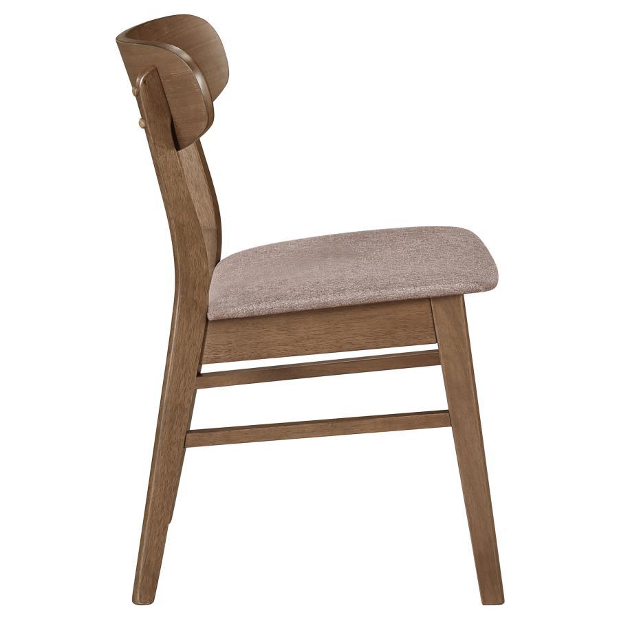 

    
108462-SC-2PCS Modern Walnut/Brown Wood Dining Side Chair Set 2PCS Coaster Dortch 108462
