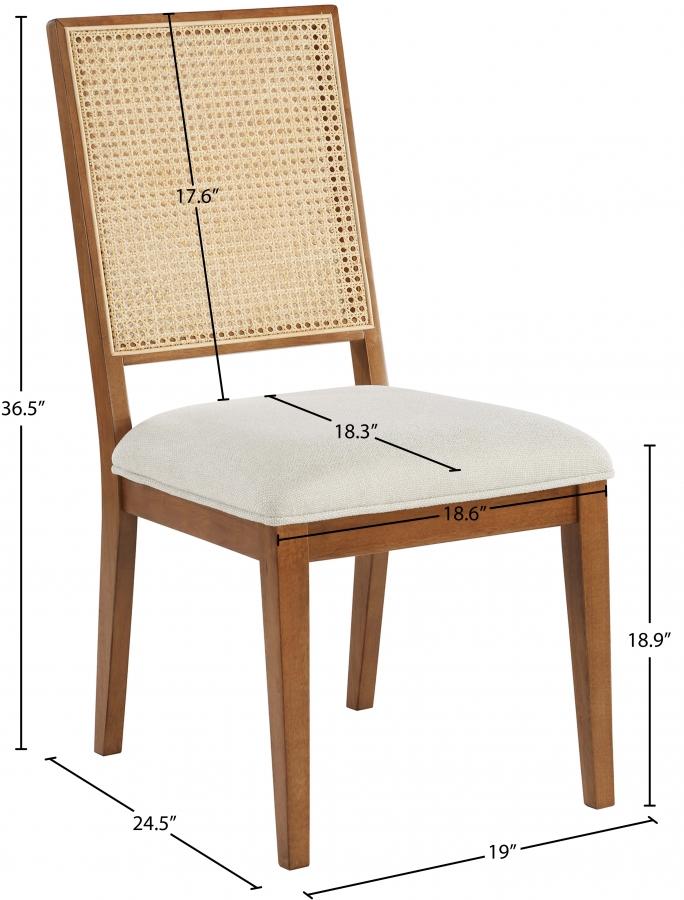 

        
39549826989185Modern Walnut/Cream Wood Side Chair Set 2PCS Meridian Furniture Butterfly 705Walnut-C-2PCS
