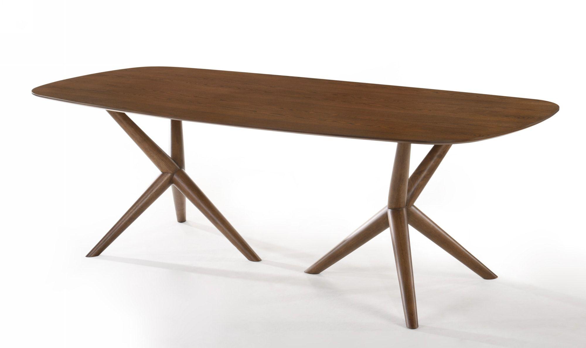 

    
Modern Walnut Rectangular Dining Table + 6 Eco-Leather Chairs by VIG Modrest Utah
