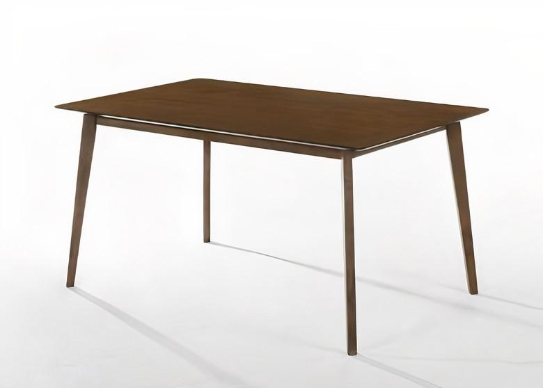 

    
Modern Walnut Rectangular Dining Table Set 6Pcs by VIG Modrest Castillo
