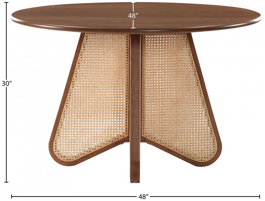 

    
Butterfly Round Dining Table 705Walnut-T Round table
