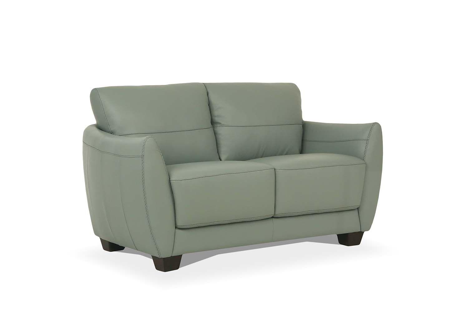 

    
Acme Furniture Valeria Sofa Loveseat and Chair Set Spring green 54950-3pcs
