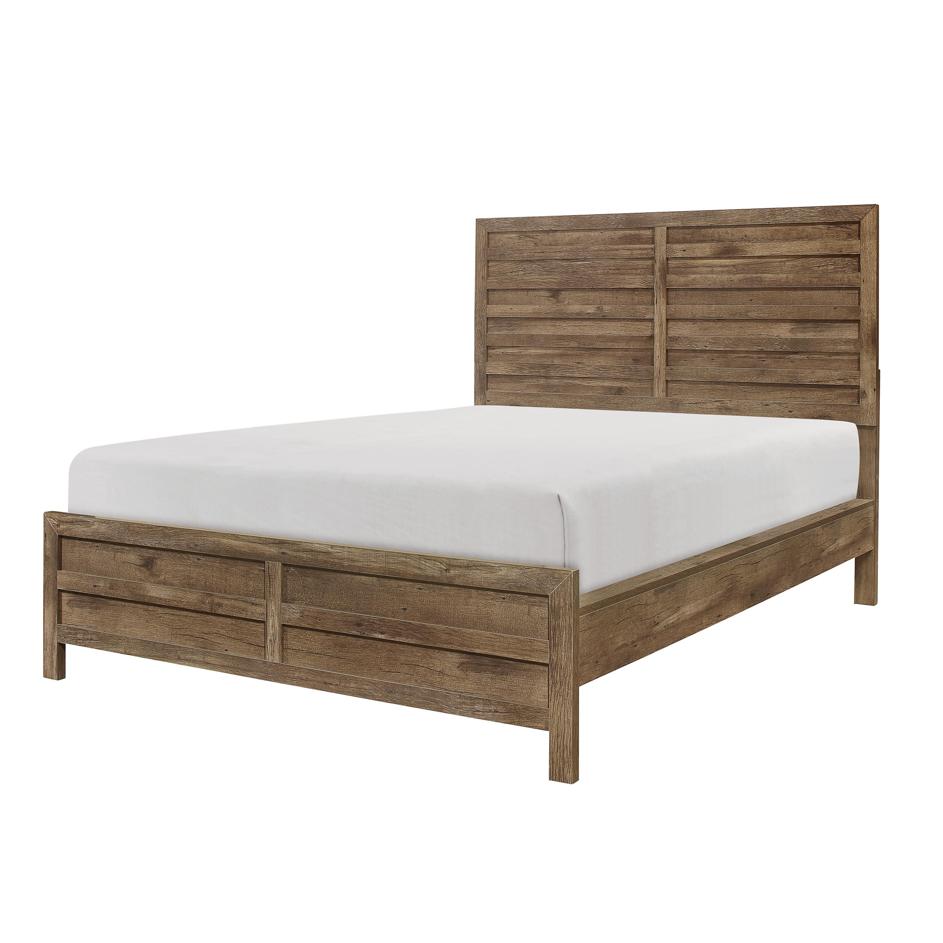 

    
Modern Weathered Pine Wood Full Bed Homelegance 1910F-1* Mandan
