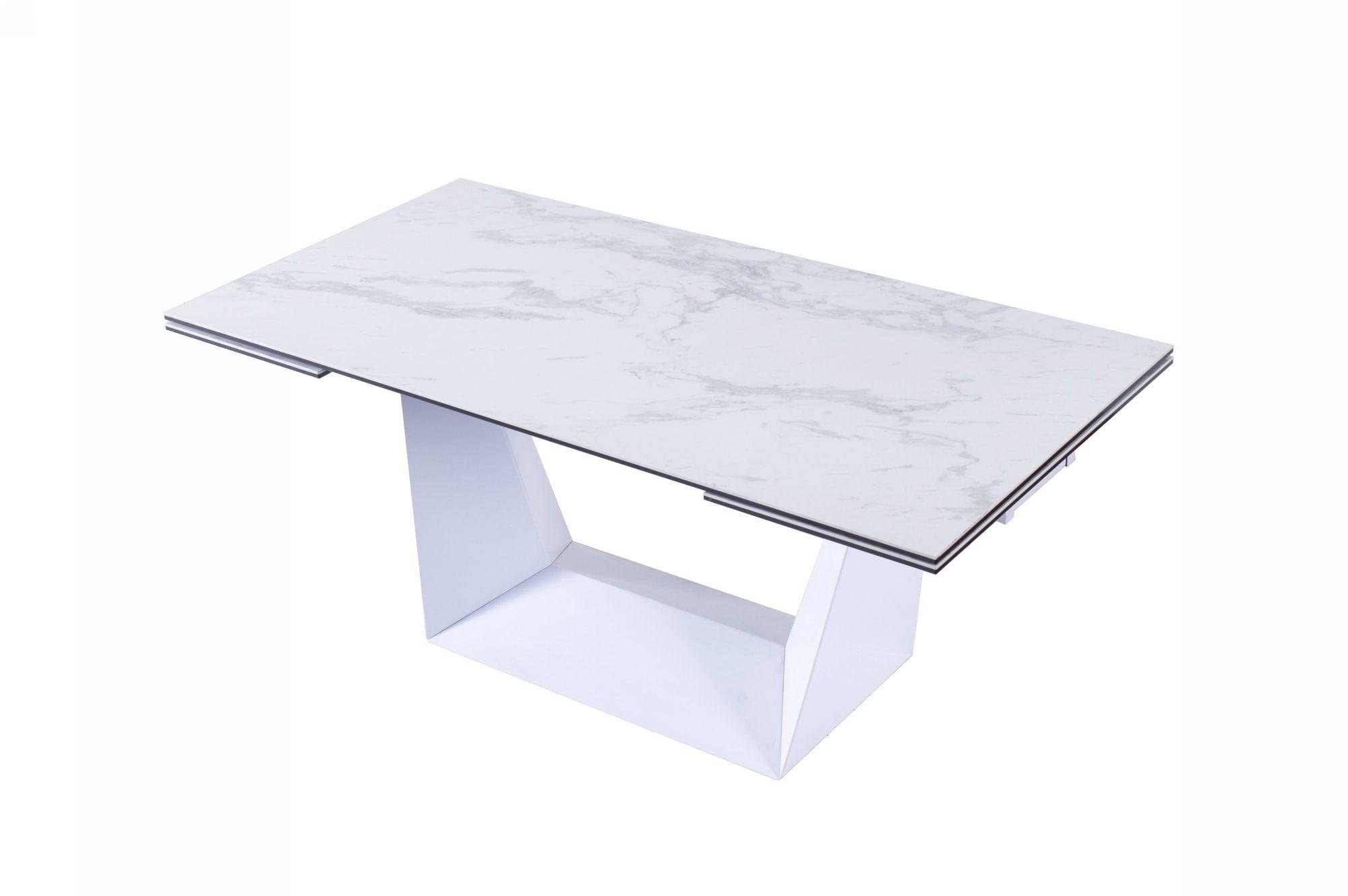 

    
VIG Furniture Baldwin Dining Table White VGNS-GD8684-C

