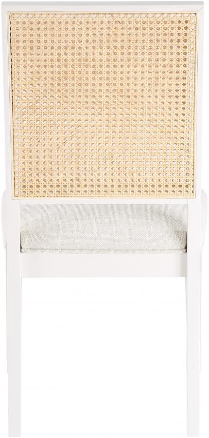 

    
Modern White/Cream Wood Side Chair Set 2PCS Meridian Furniture Butterfly 705White-C-2PCS
