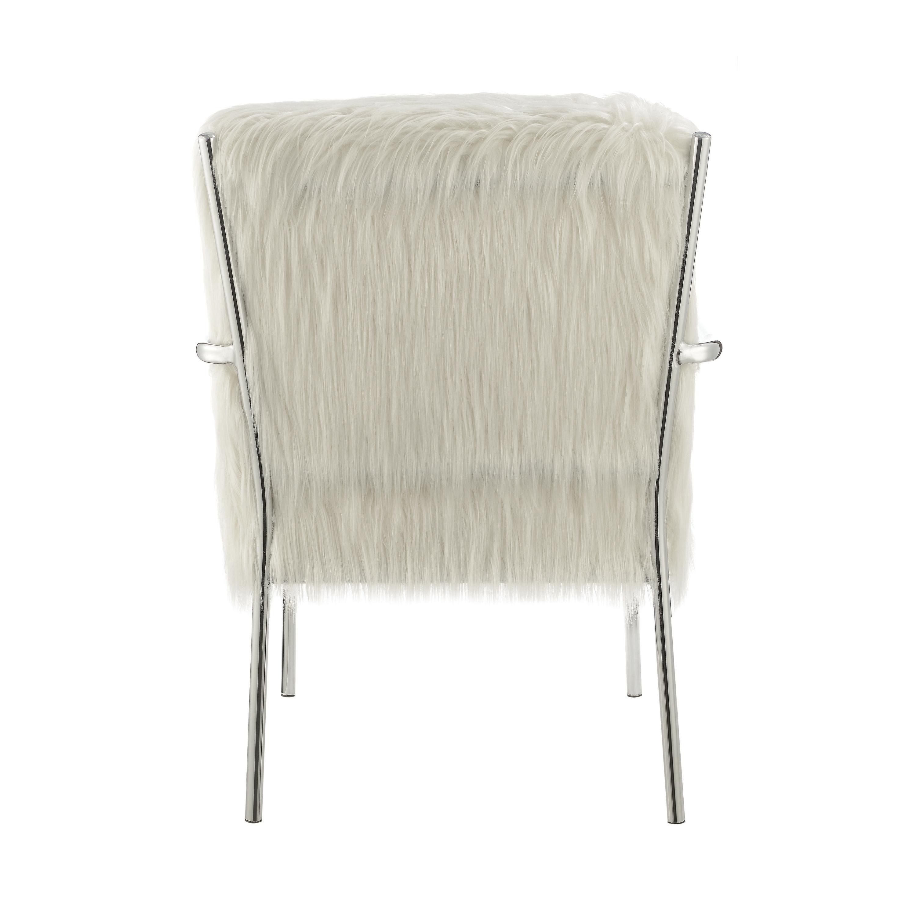 

    
Coaster 904079 Accent Chair White 904079
