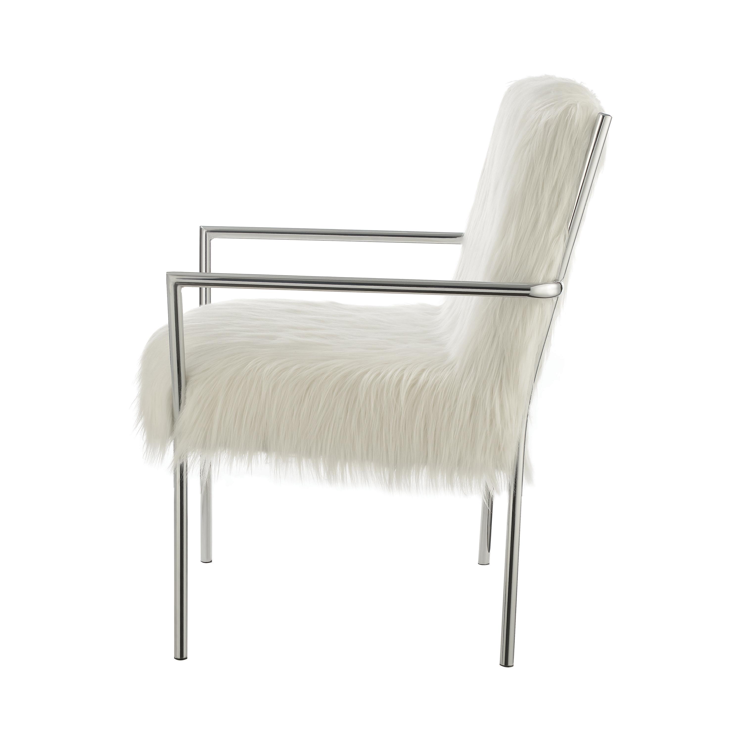 

                    
Coaster 904079 Accent Chair White Faux Sheep Purchase 
