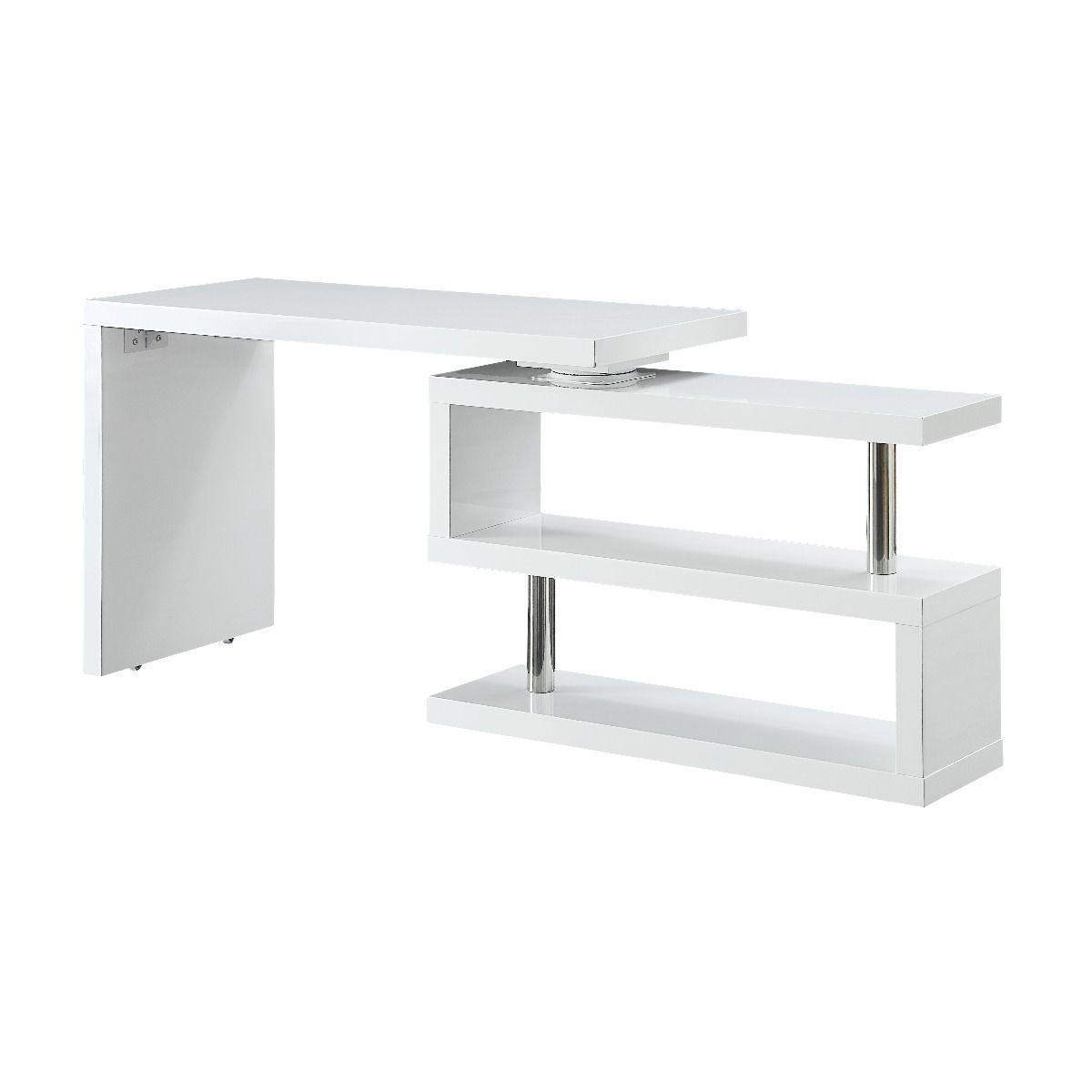 

                    
Acme Furniture OF00018 Buck II Writing Desk White Finish  Purchase 
