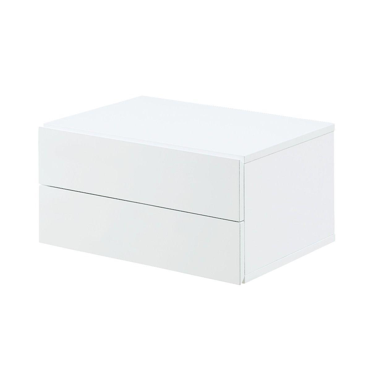 

    
Modern White Finish File Cabinet  by Acme OF00019 Buck II
