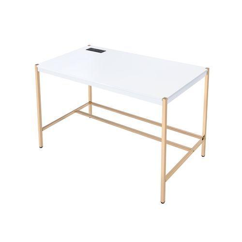 

    
Acme Furniture OF00020 Midriaks Writing Desk White Finish OF00020
